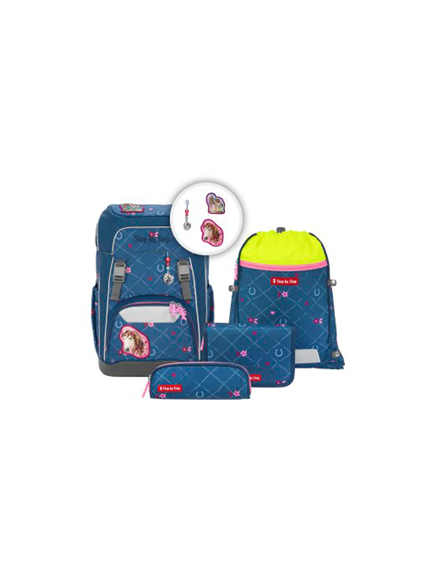 STEP BY STEP | Schulrucksack Set GIANT Horse Lima | 